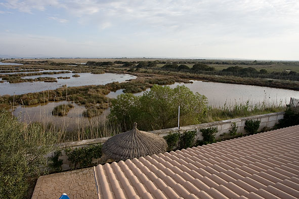 view from the villa